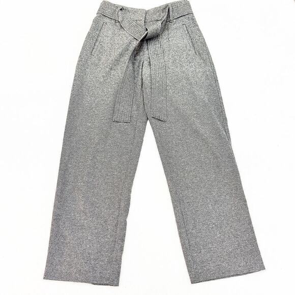 Wilfred Wool Cashmere Belted Slack Pants Wff4-6606-37 SIze 2 - Picture 2 of 9